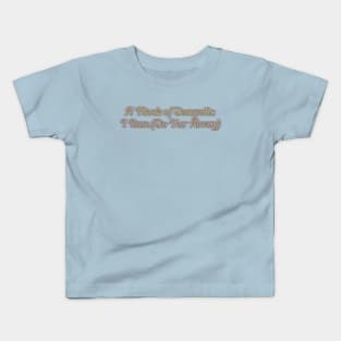 A Flock of Seagulls - I Ran Glitch Kids T-Shirt